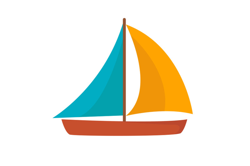 boat-beach-vector-illustration