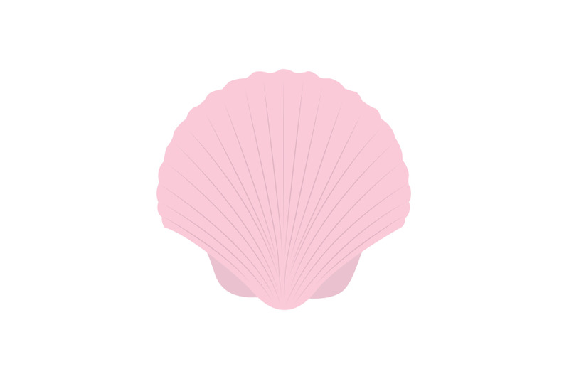 clam-beach-vector-illustration