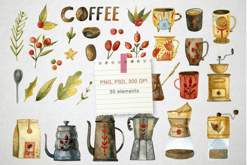coffee-illustrations-watercolor