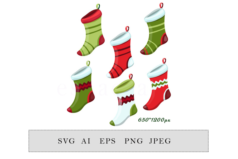 christmas-stockings-clipart