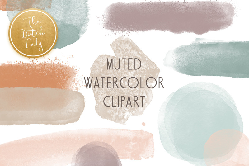 abstract-watercolor-clipart-in-muted-color-tones