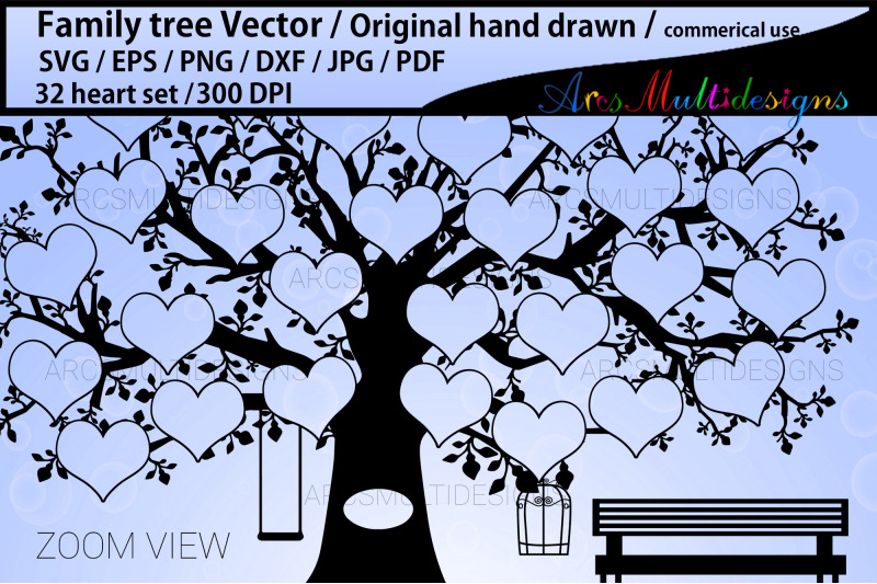 family-tree-32-heart-template
