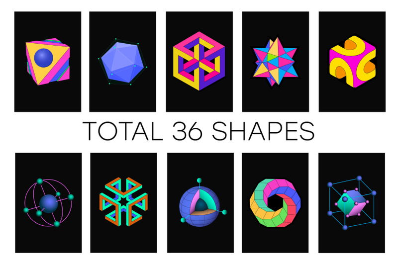 3d-geometric-colored-shapes