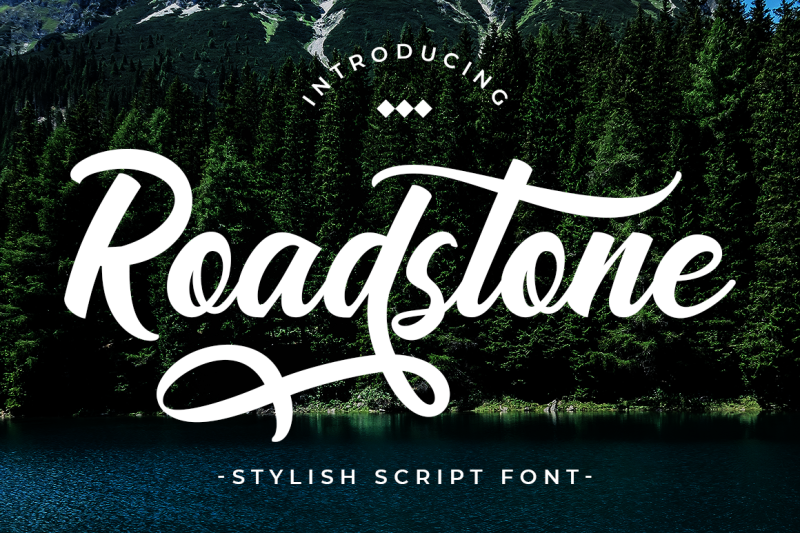 road-stone-apparel-style-font