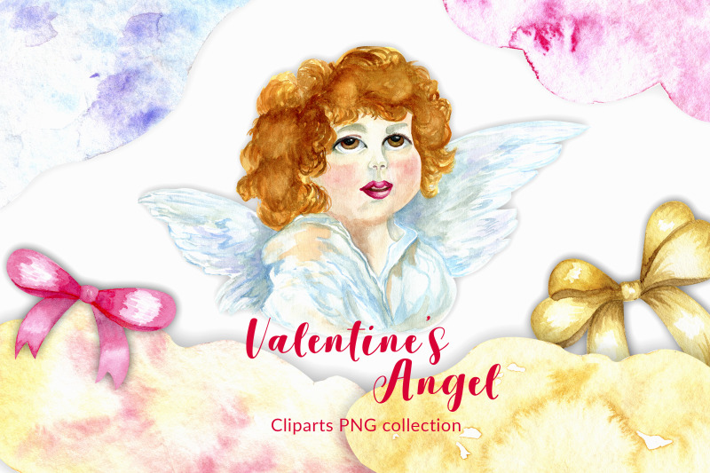 valentine-039-s-day-clipart-with-angel-15-png-watercolor-elemens