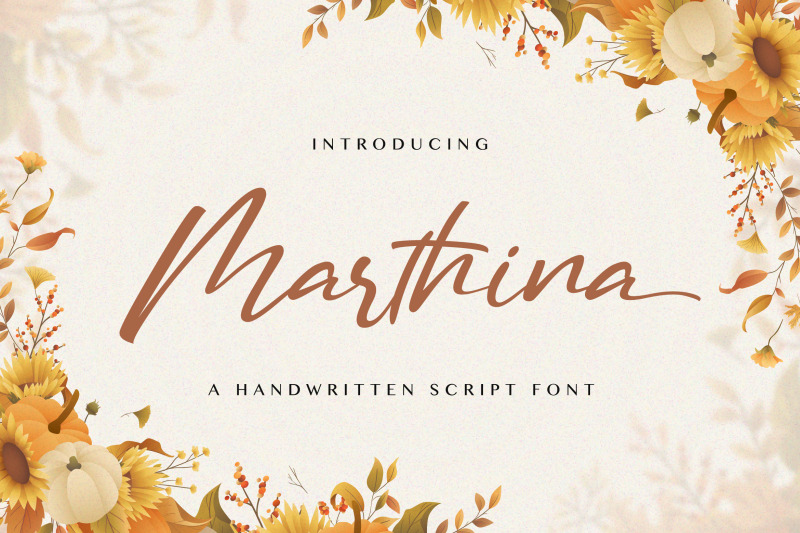 marthina-handwritten-font
