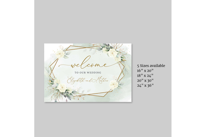 simy-wedding-welcome-sign-large-editable-white-roses-greenery