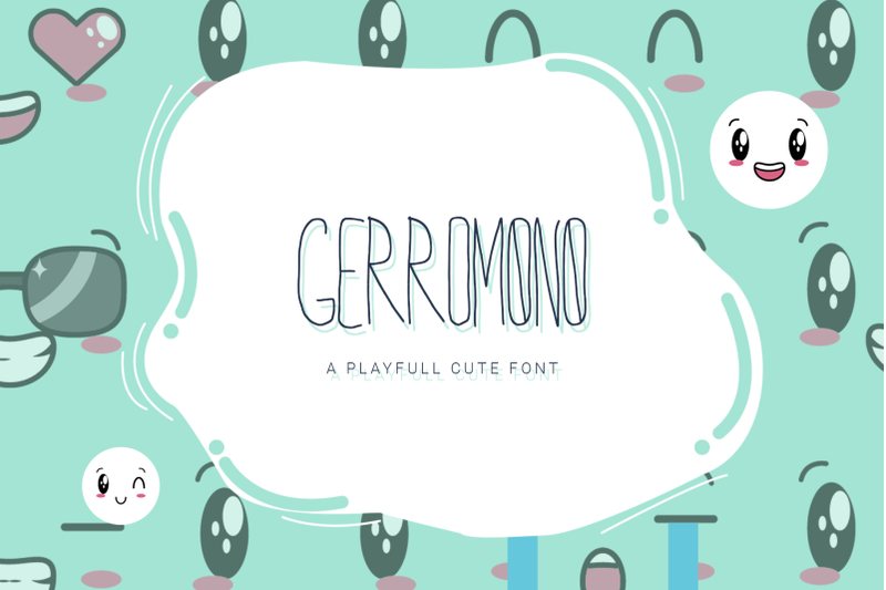 gerromono-playful-font