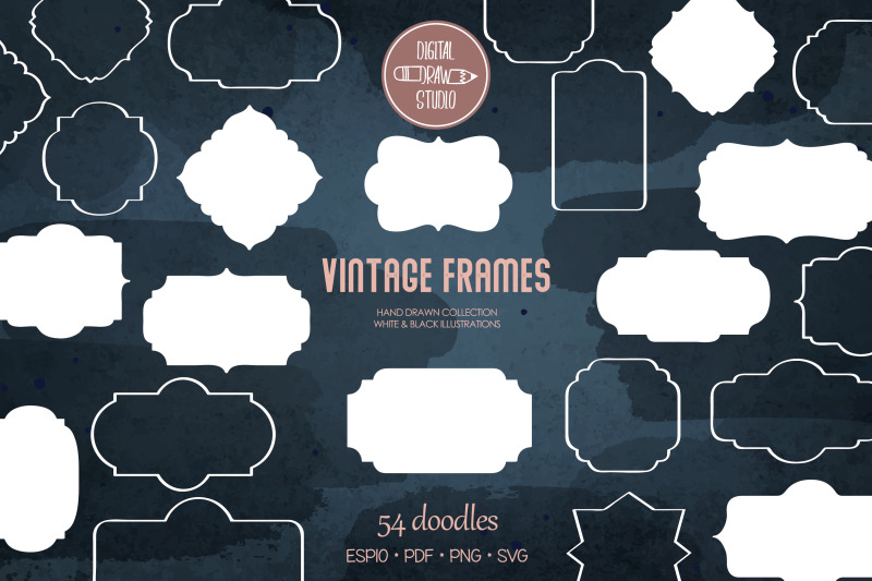 vintage-frames-white-decorative-border-retro-labels