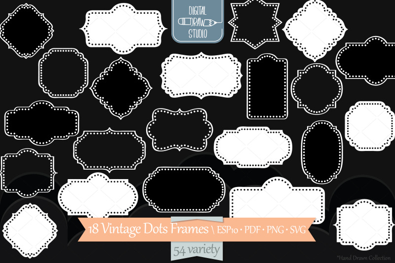 vintage-frames-dots-white-decorative-border-retro-labels