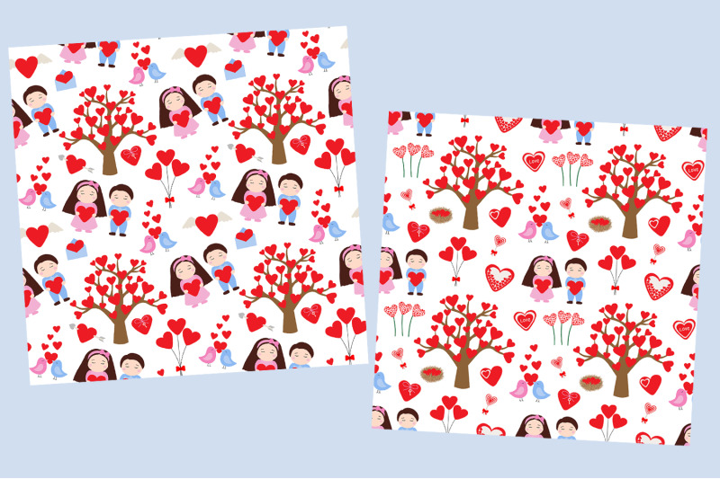 valentine-039-s-day-pattern-boy-girl-pattern-valentine-039-s-svg