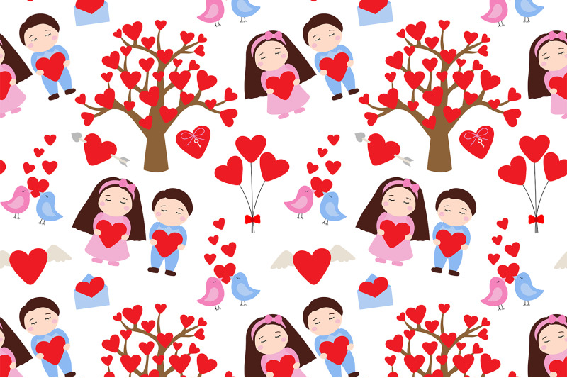 valentine-039-s-day-pattern-boy-girl-pattern-valentine-039-s-svg