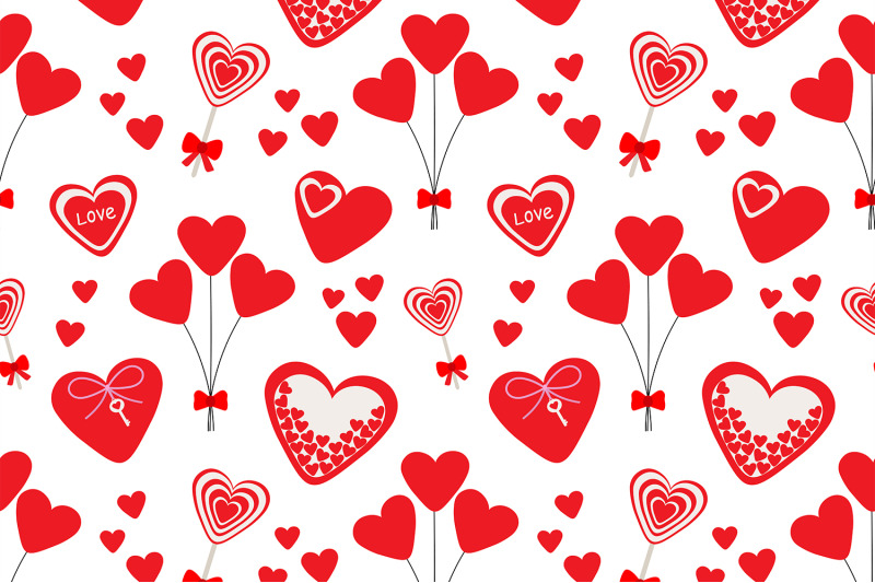 valentine-039-s-day-pattern-hearts-pattern-love-birds-pattern