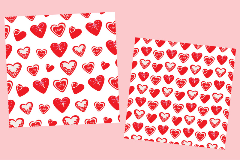 valentine-039-s-day-pattern-hearts-pattern-love-birds-pattern