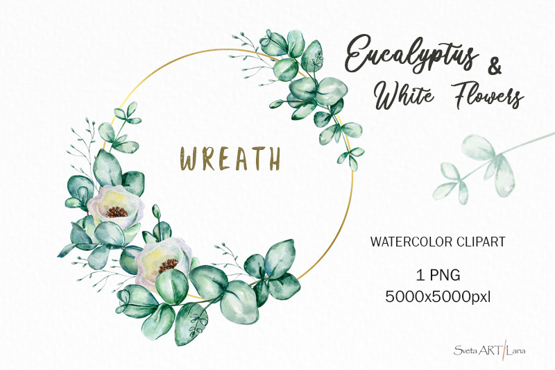 watercolor-eucalyptus-wreath-clipart