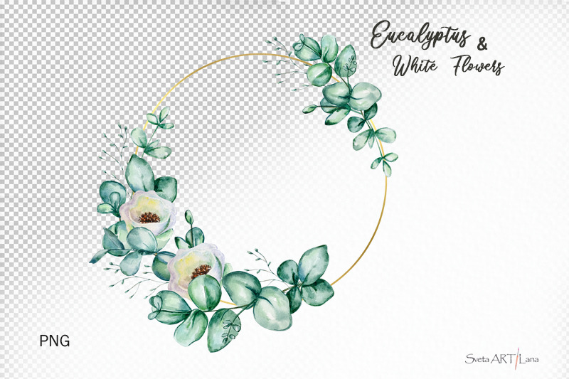 watercolor-eucalyptus-wreath-clipart