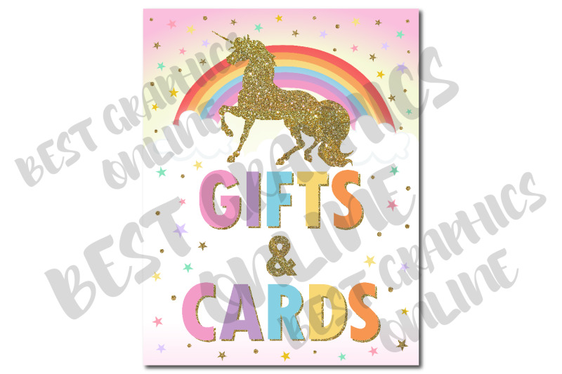 magical-unicorn-birthday-party-sign-rainbow-unicorn-sign
