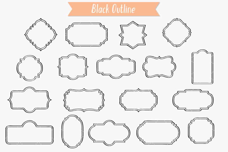 vintage-frames-double-decorative-border-retro-labels