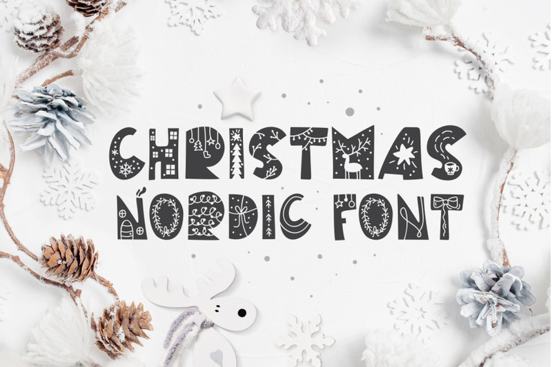 christmas-nordic-font