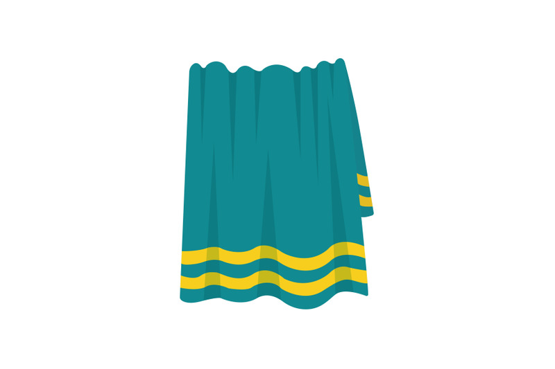 towel-beach-vector-illustration