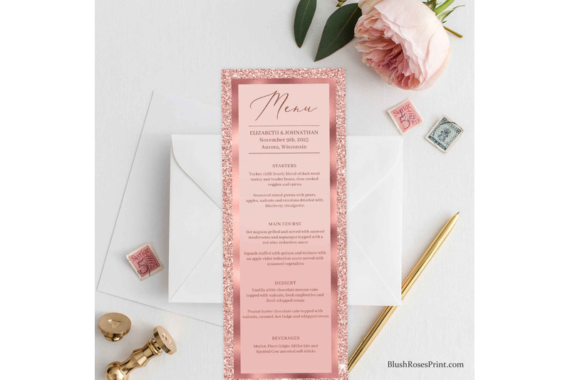 cloe-rose-gold-wedding-menu-editble-template-digital-download-diy