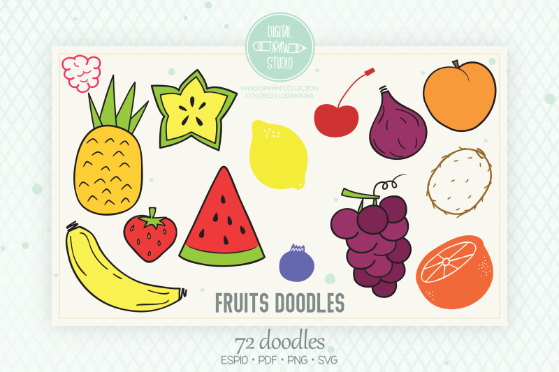 colored-fruits-hand-drawn-food