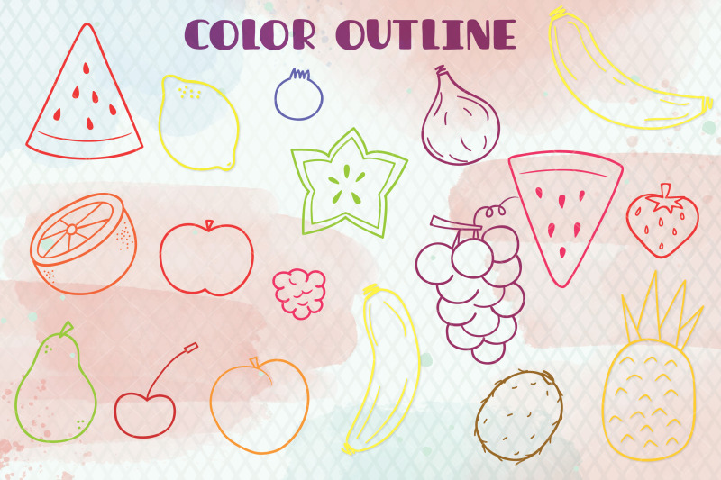 colored-fruits-hand-drawn-food