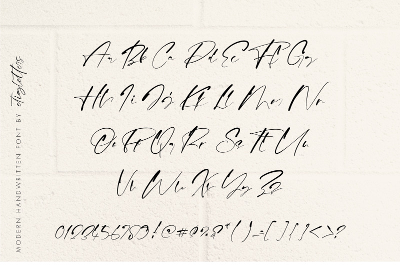 begins-modern-handwritten-font