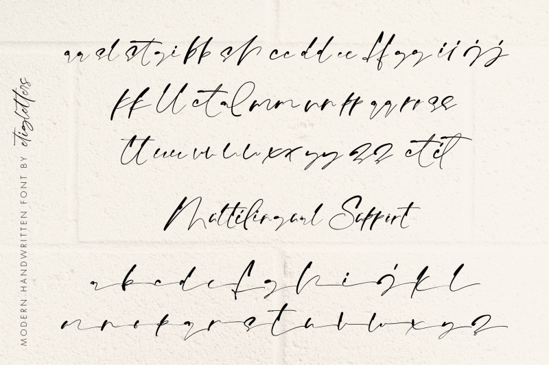 begins-modern-handwritten-font