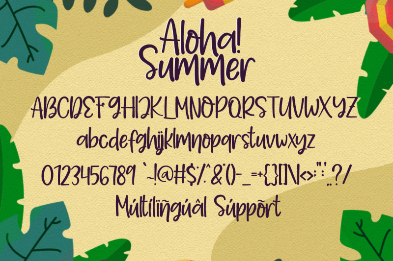 aloha-summer-handwritten-font