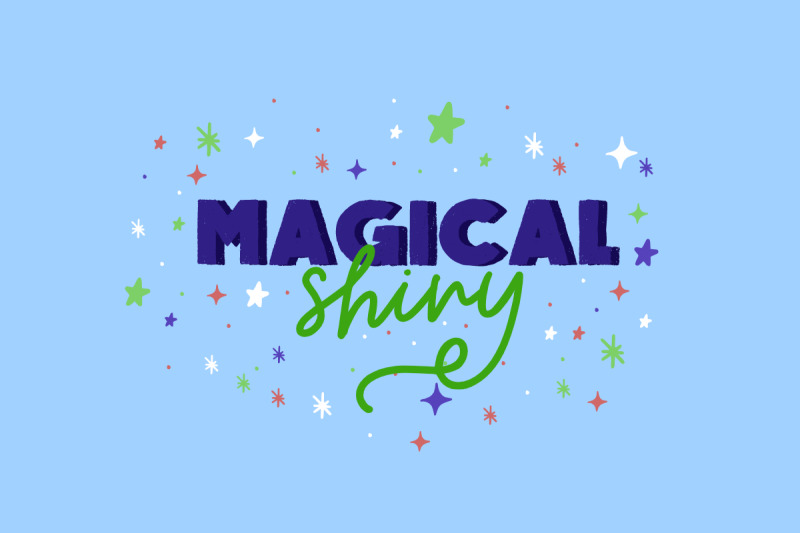 magical-shiny-handwritten-font