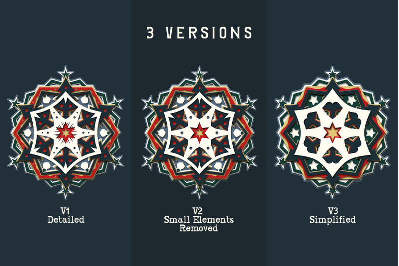 layered-3d-christmas-mandala-svg-cut-file