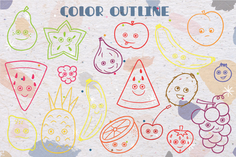 colored-fruit-kawaii-hand-drawn-food-characters