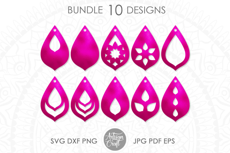 teardrop-earrings-svg-cut-file-laser-cutting-templates