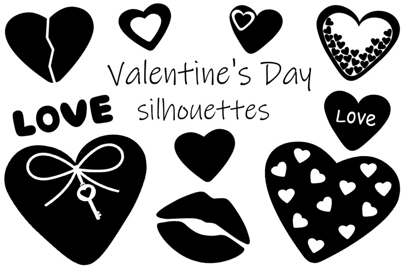 valentine-039-s-day-silhouettes-heart-silhouettes-heart-svg