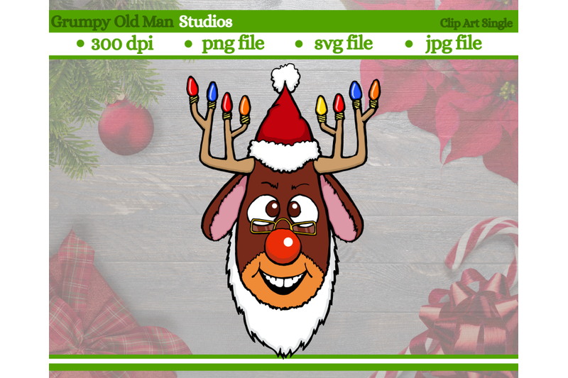 red-nose-reindeer-wearing-santa-hat-clip-art-antlers-with-christmas