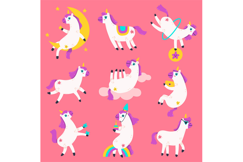 cute-unicorn-characters-doodle-rainbow-unicorns-fairy-tale-funny-bab