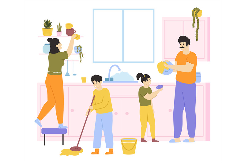 family-cleaning-house-family-with-kids-do-housework-together-family