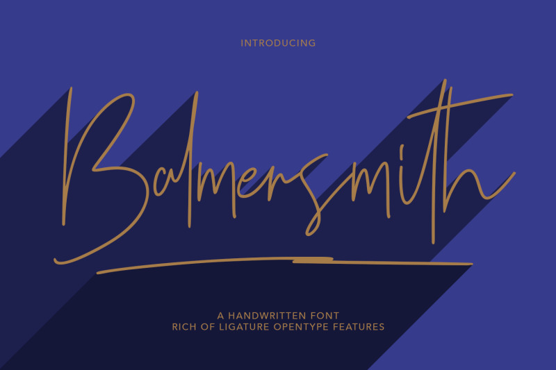 balmersmith-handwritten-font