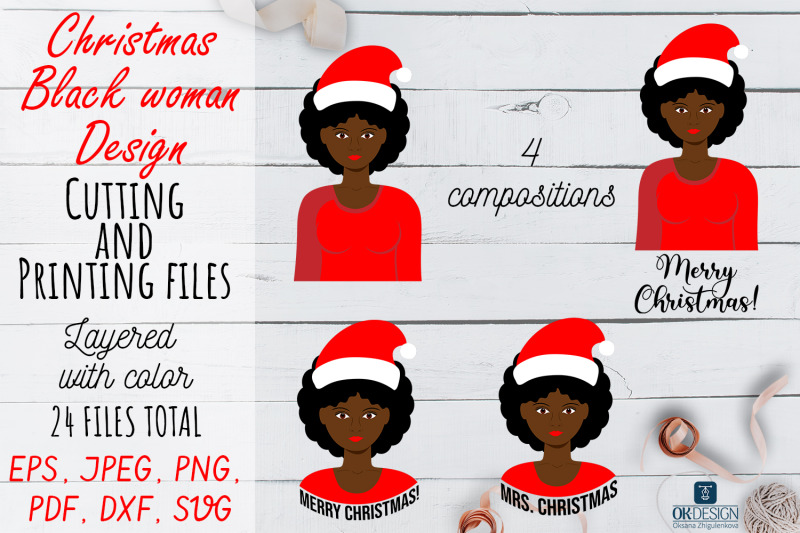 christmas-black-woman-svg-afro-woman-with-santa-hat-merry-christmas