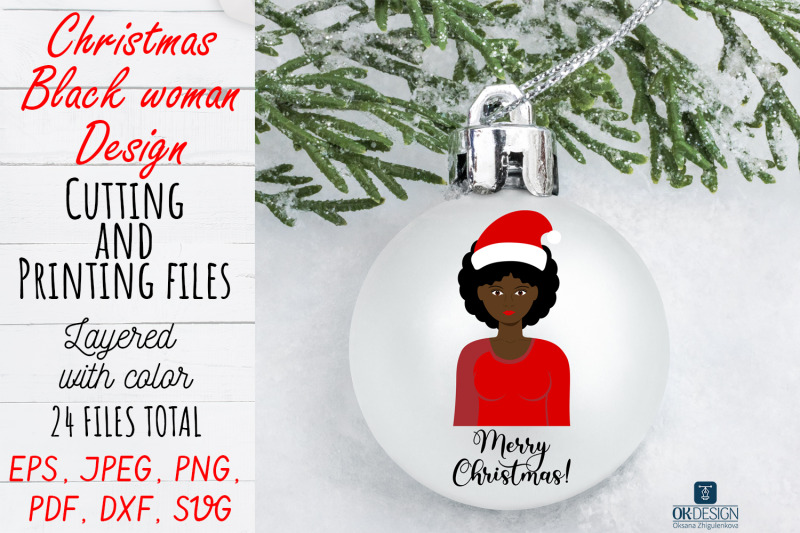 christmas-black-woman-svg-afro-woman-with-santa-hat-merry-christmas