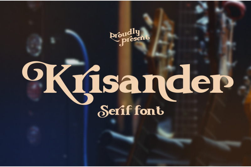 krisander-modern-serif-font