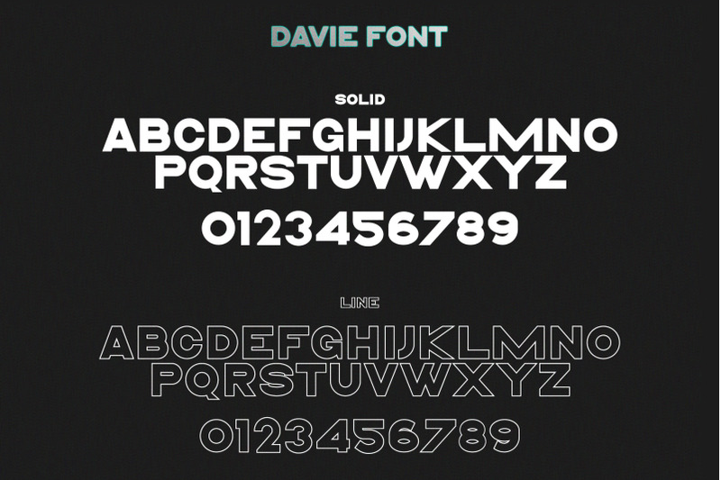 davie-powerful-font-family