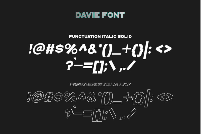 davie-powerful-font-family