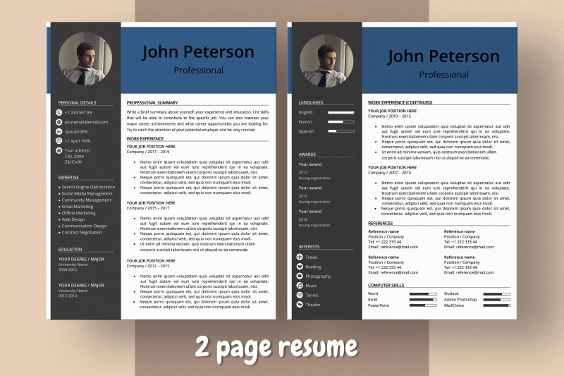 professional-resume-template-word-amp-pages