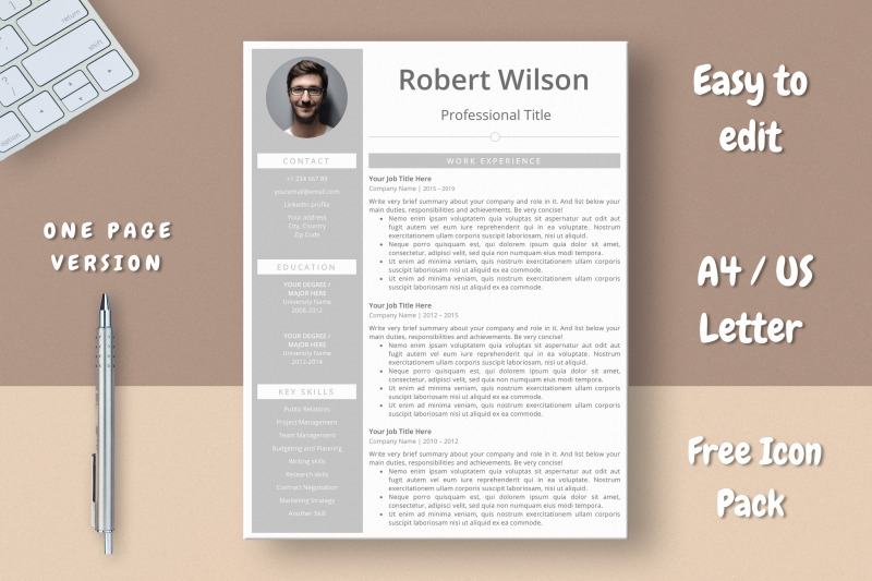 professional-resume-template-without-profile-section