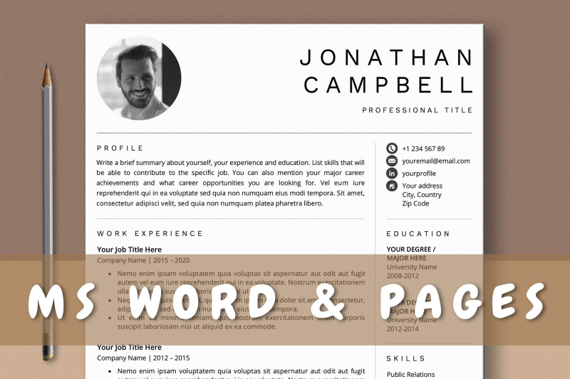 professional-resume-template-word-amp-pages