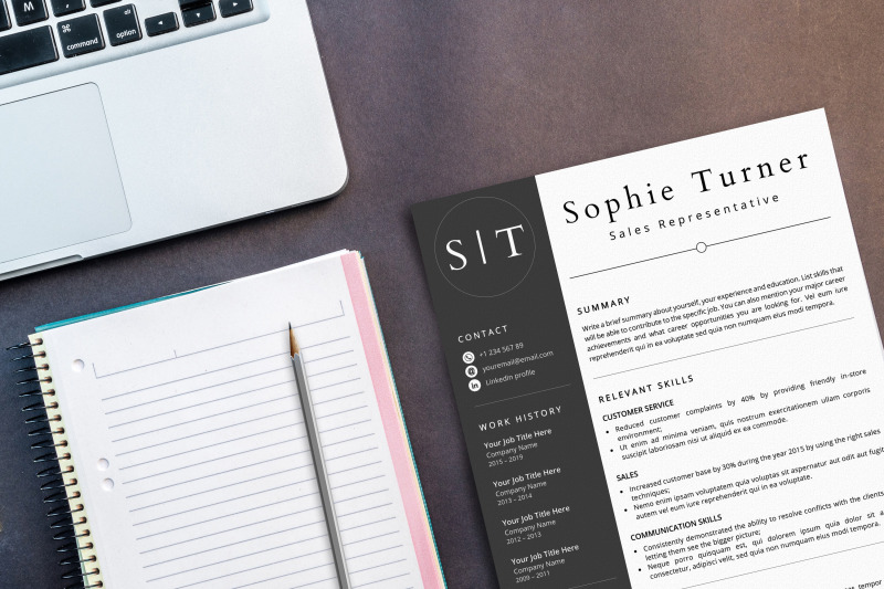 functional-resume-template-word-amp-pages