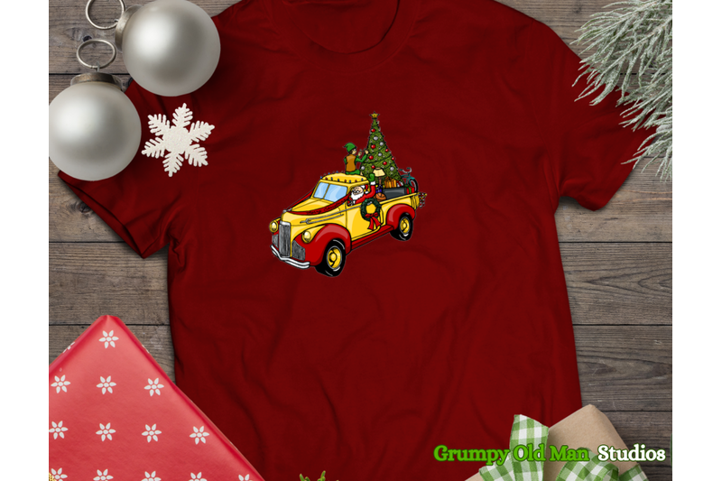 retro-christmas-truck-clip-art-christmas-truck-featuring-santa