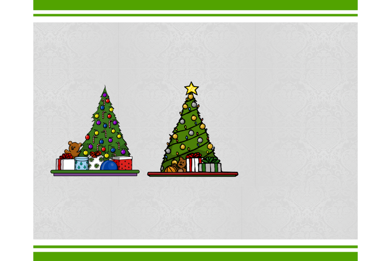 set-of-christmas-tree-clip-art-various-christmas-tree-designs